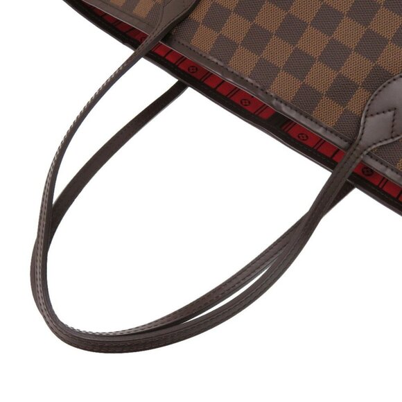 LOUIS VUITTON Neverfull GM Damier Ebene N51106 Tote Bag Brown Coated Canvas - Picture 5 of 10